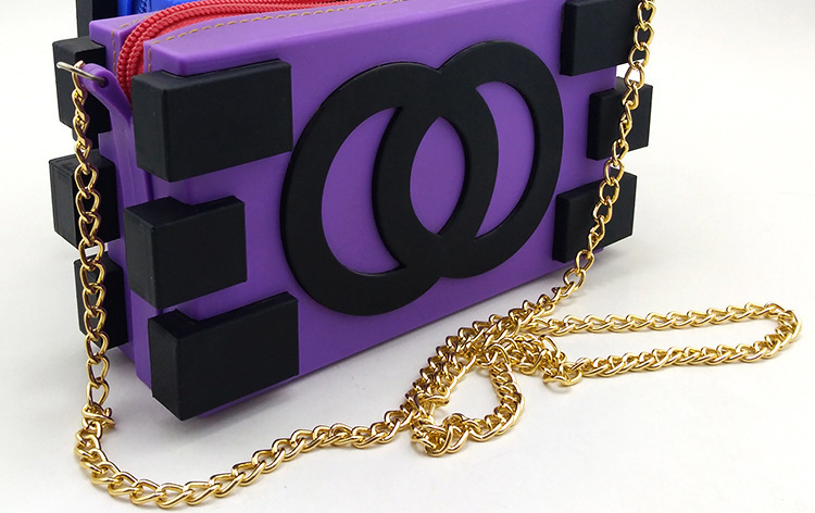 積木背包,硅膠單肩背包,女士手拿包 積木背包,硅膠單肩背包,女士手拿包