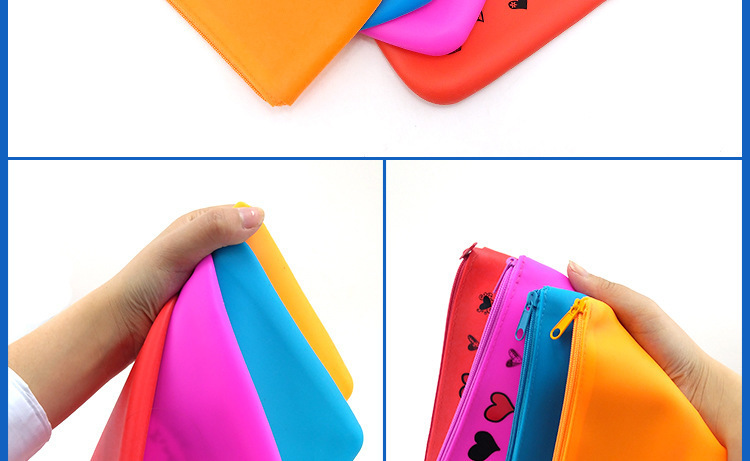 硅膠方形筆袋,愛心硅膠手拿包,長方形硅膠錢包 硅膠方形筆袋,愛心硅膠手拿包,長方形硅膠錢包