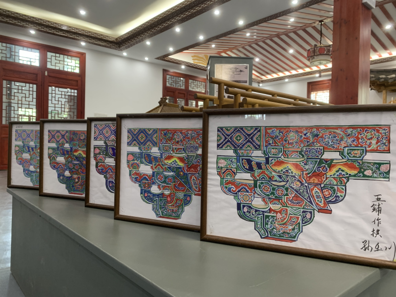 學(xué)生實訓(xùn)作品——古建筑彩繪_副本.png